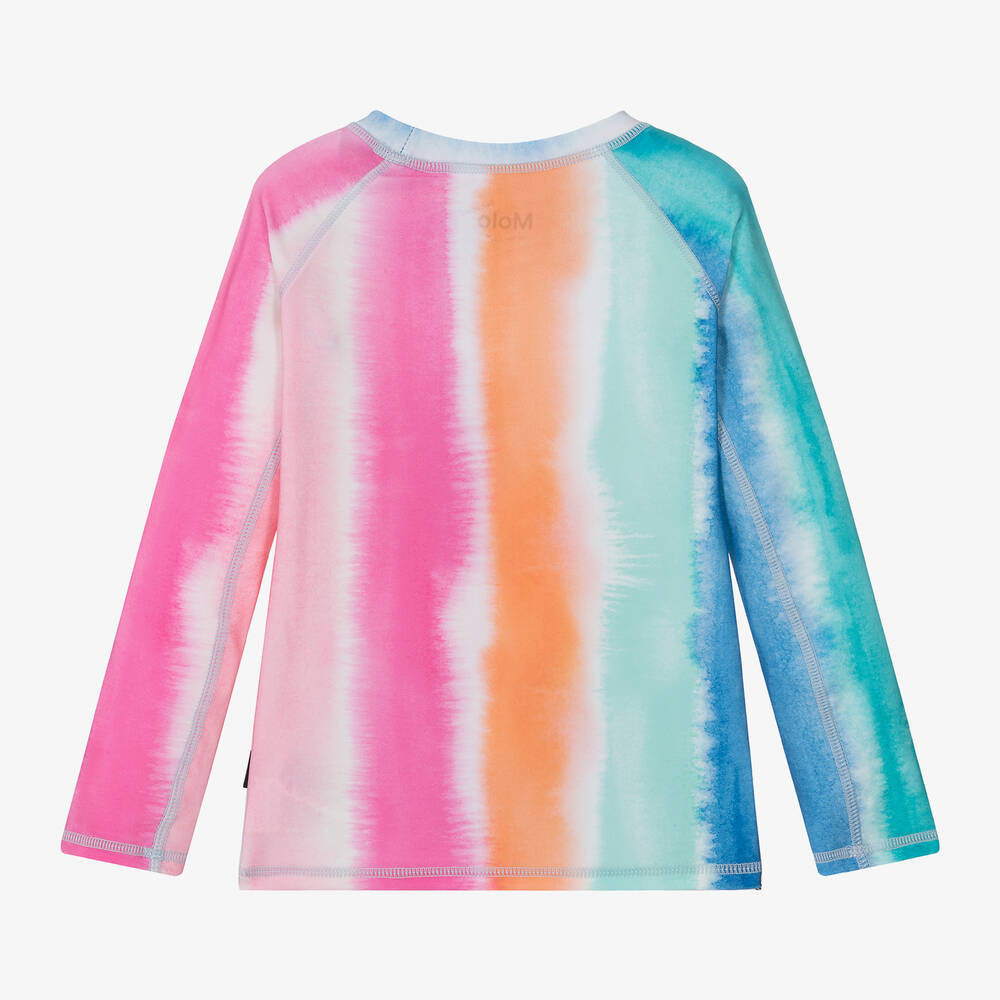 مولو-توب واقي من الشمس لون أزرق وزهري للبنات (UPF50+) | Childrensalon Outlet