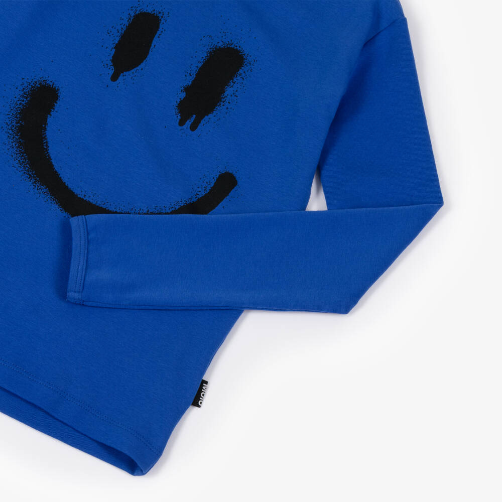 Molo-Радостная ночная одежда из органического хлопка синего цвета для детей | Childrensalon Outlet