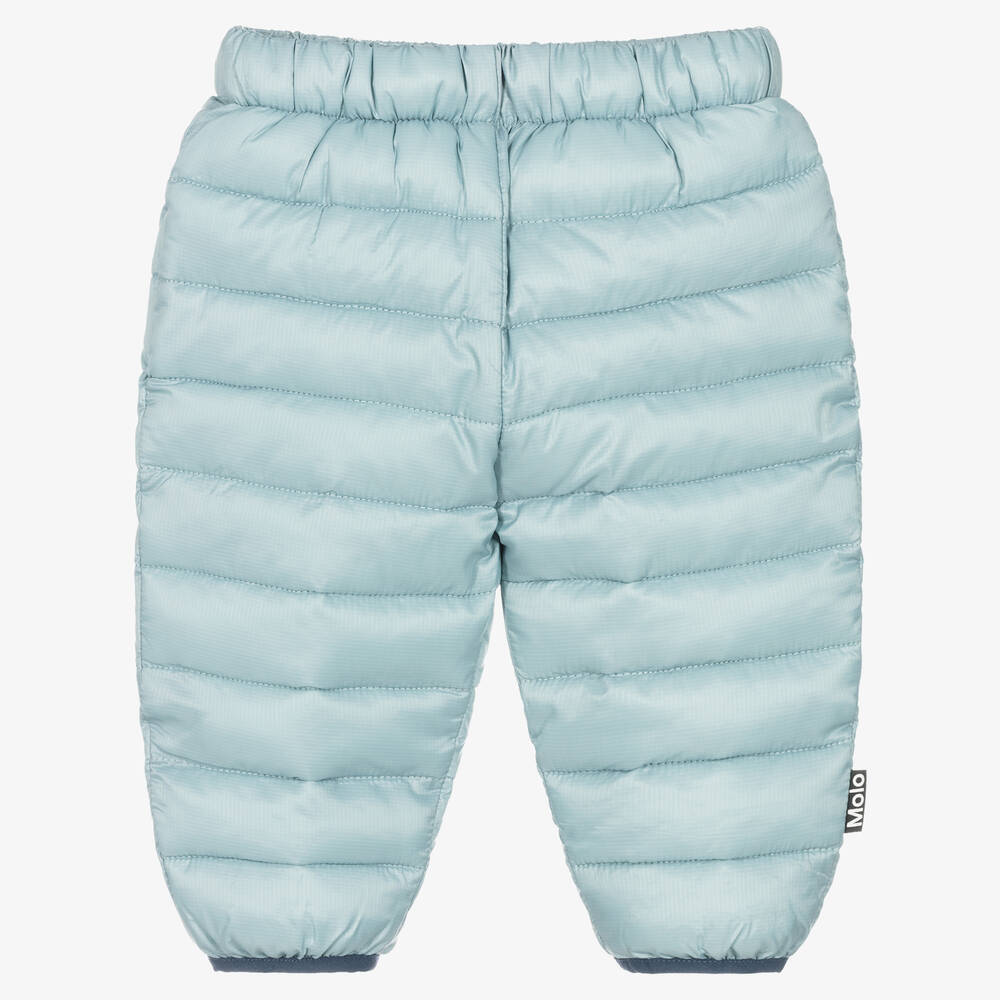 Molo - Pantalon bleu matelassé déperlant | Childrensalon