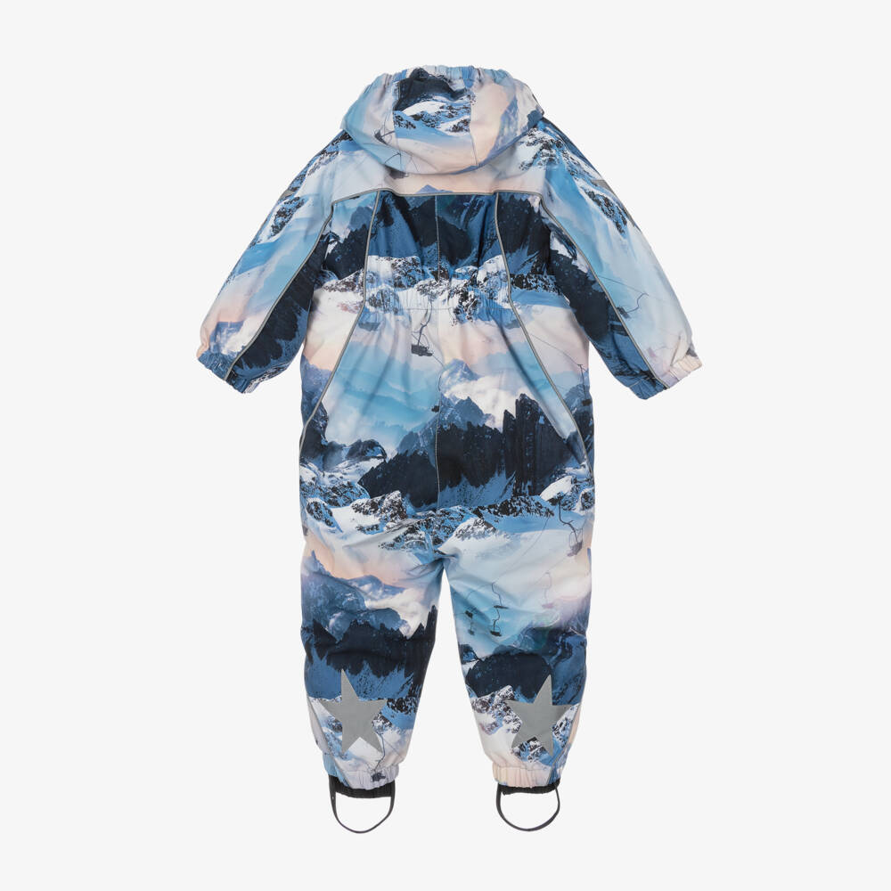 Molo-Boys Arctic Blue Adventure Snowsuit | Childrensalon Outlet