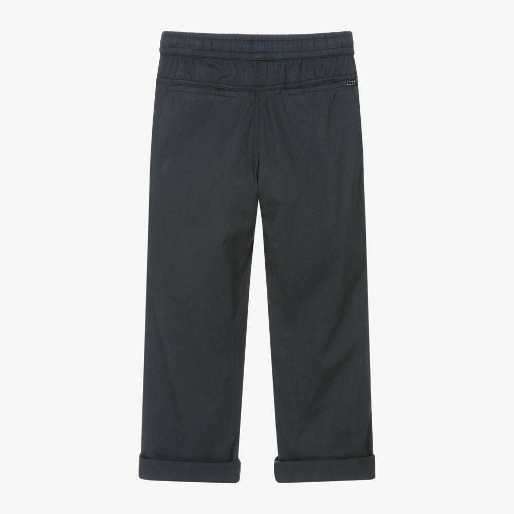 Molo-Boys Azure Organic Cotton Pants | Childrensalon Outlet
