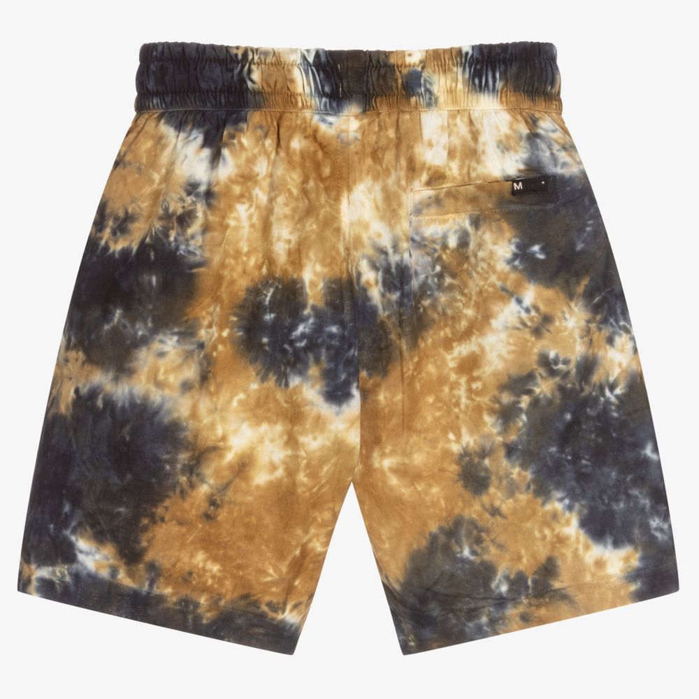 Molo-شورت قطن عضوي لون أبيض وبيج ورمادي للأولاد | Childrensalon Outlet