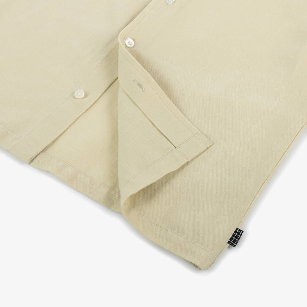 Molo-قميص بيج منسوج بأزرار للأولاد | Childrensalon Outlet