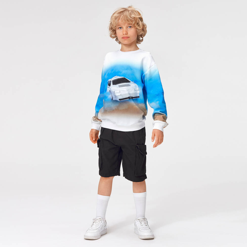 Molo-Черные шорты карго для мальчиков | Childrensalon Outlet