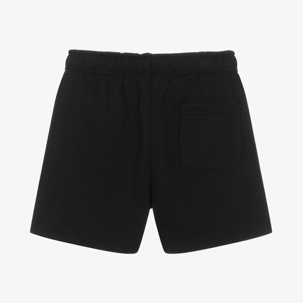Molo-Boys Black Cotton Jersey Shorts | Childrensalon Outlet