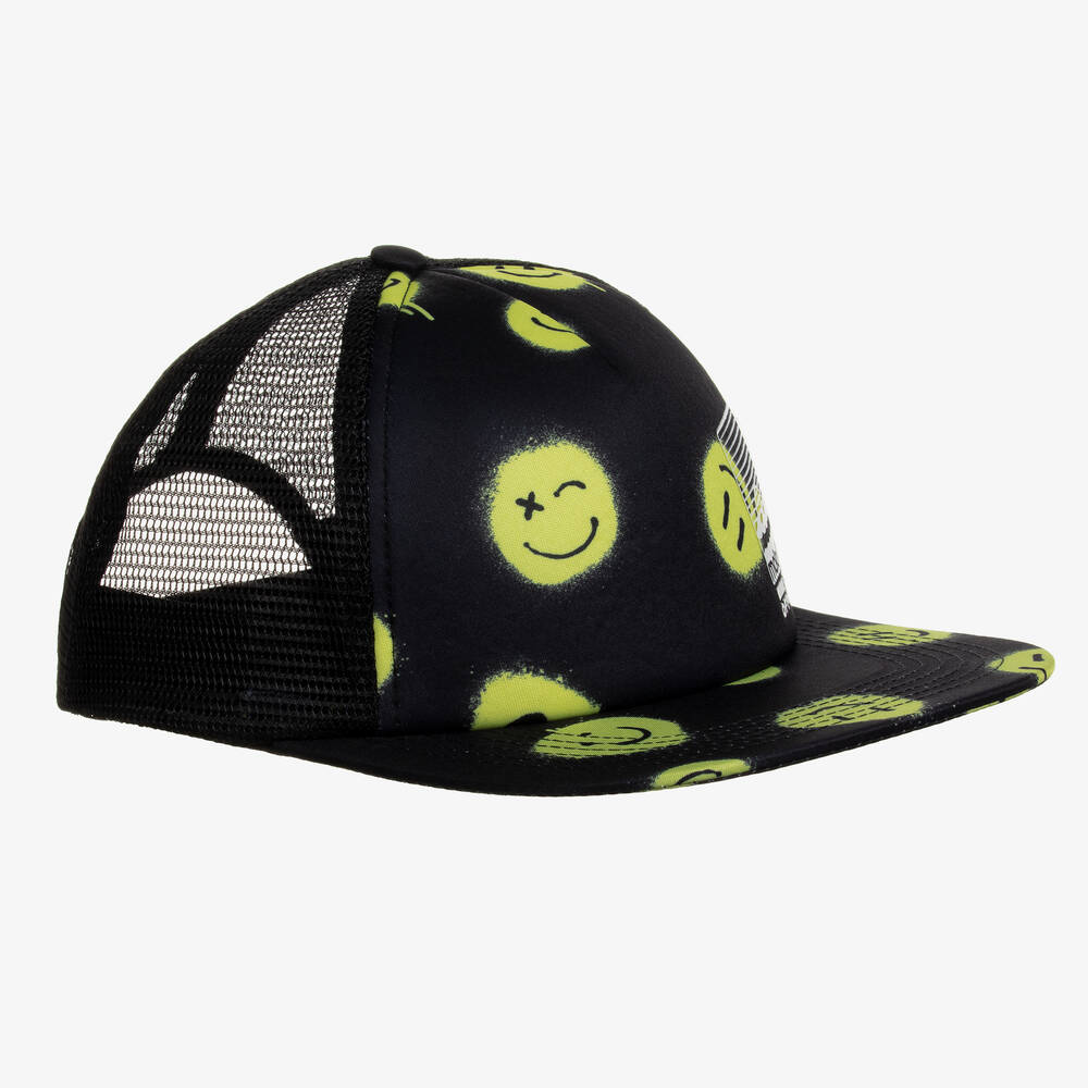 Molo - Bonnet noir Happy Sunny garçon | Childrensalon