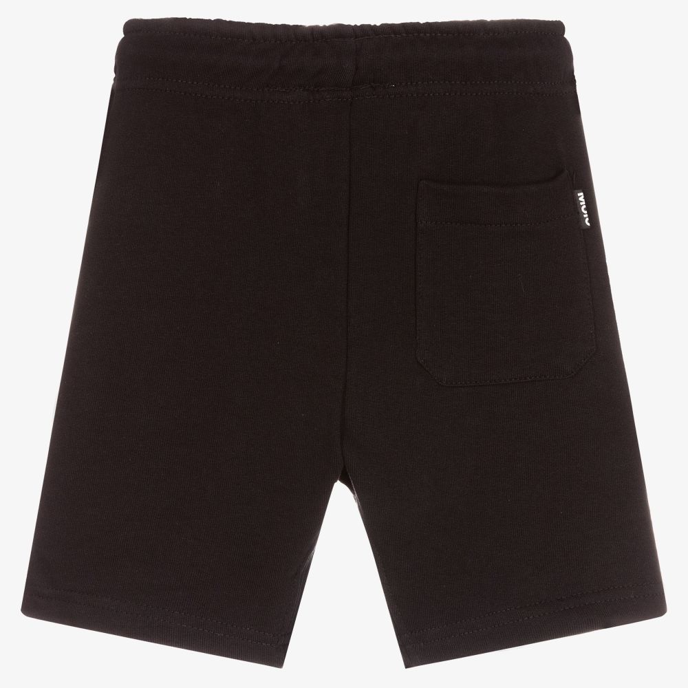 Molo Boys Black Jersey Shorts Childrensalon Outlet