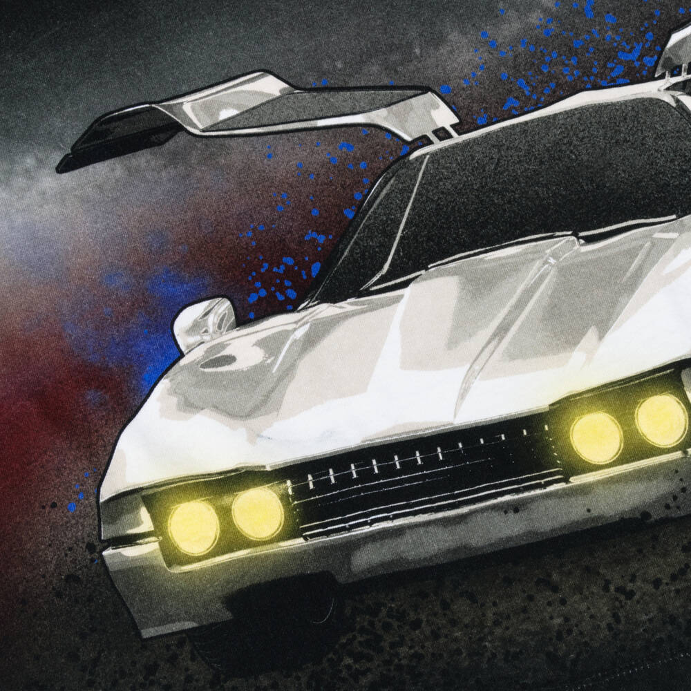 Molo-Футболка с графикой автомобиля черная для мальчиков | Childrensalon Outlet