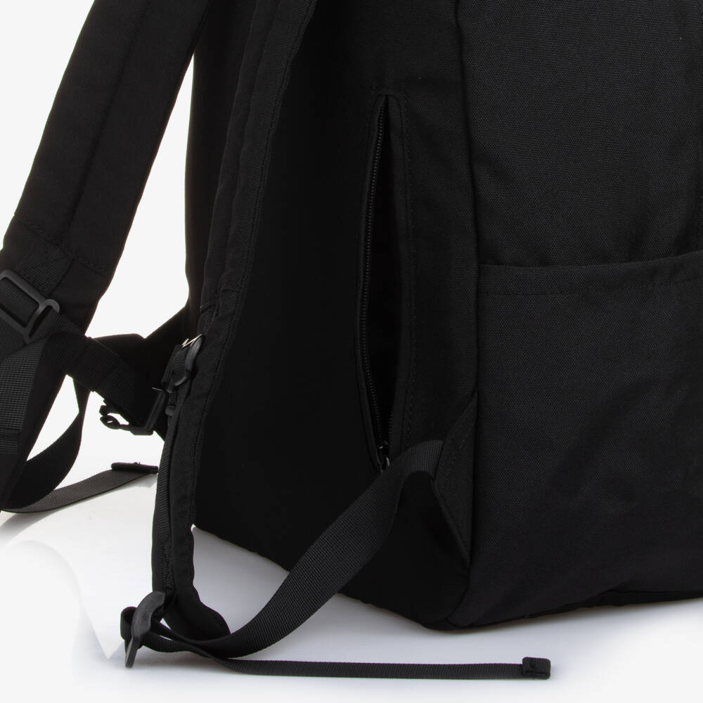 Molo-Boys Black Space Print Canvas Backpack (41cm) | Childrensalon Outlet