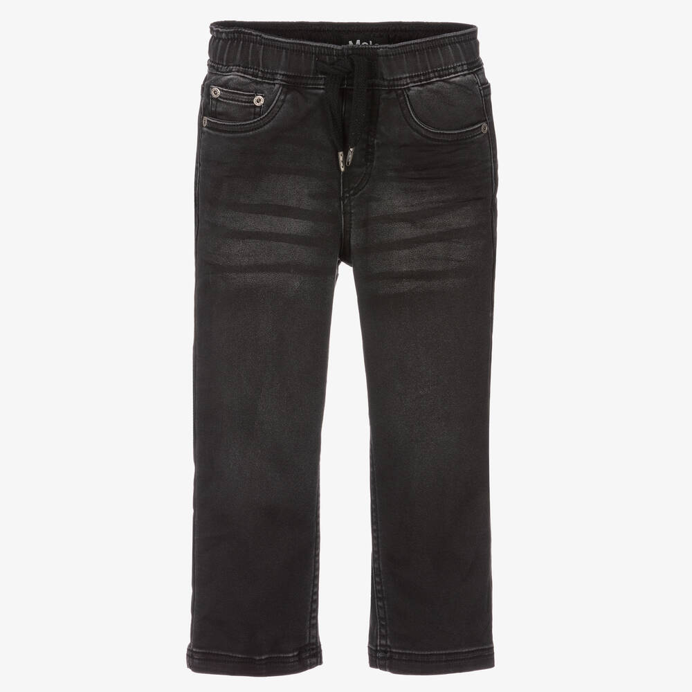 Molo - Черные прямые джинсы для мальчиков | Childrensalon