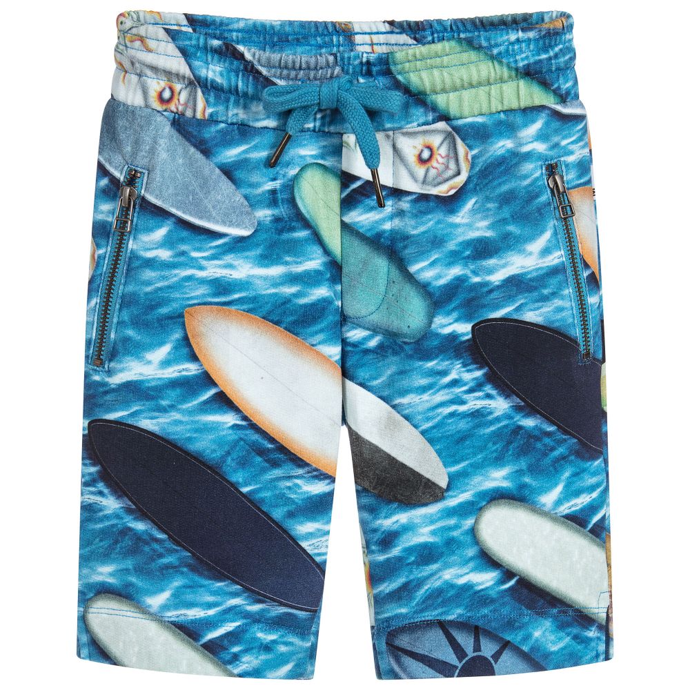 Molo - Boys Blue ALIS Shorts | Childrensalon