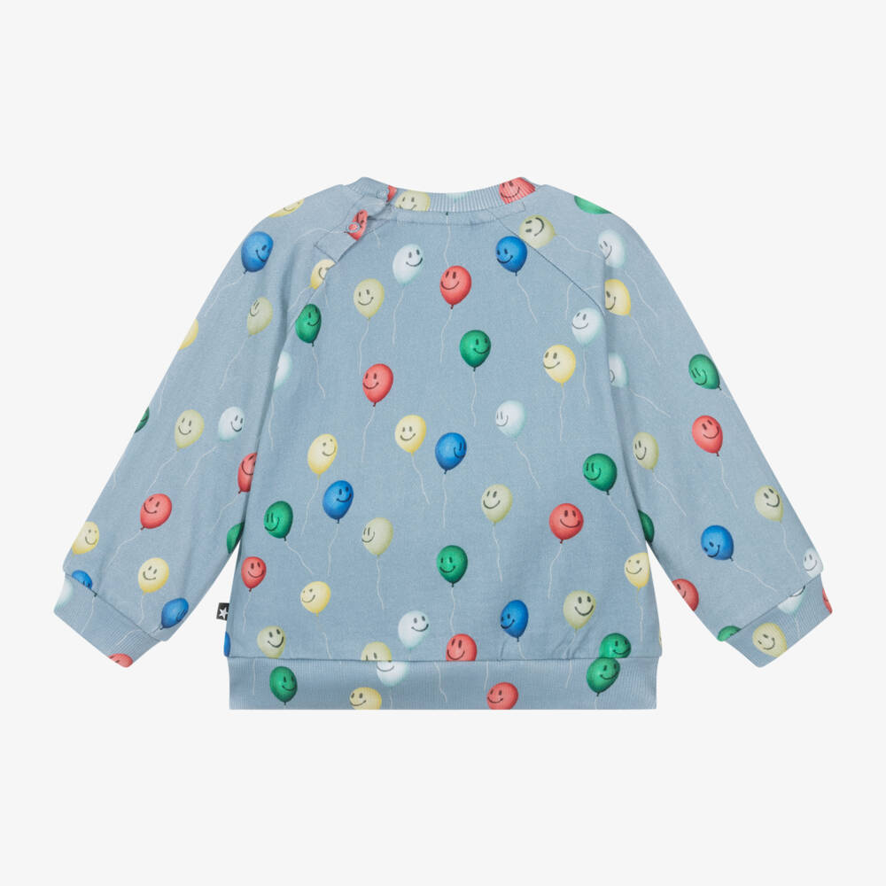 Molo-Boys Blue Balloon Jumper | Childrensalon Outlet
