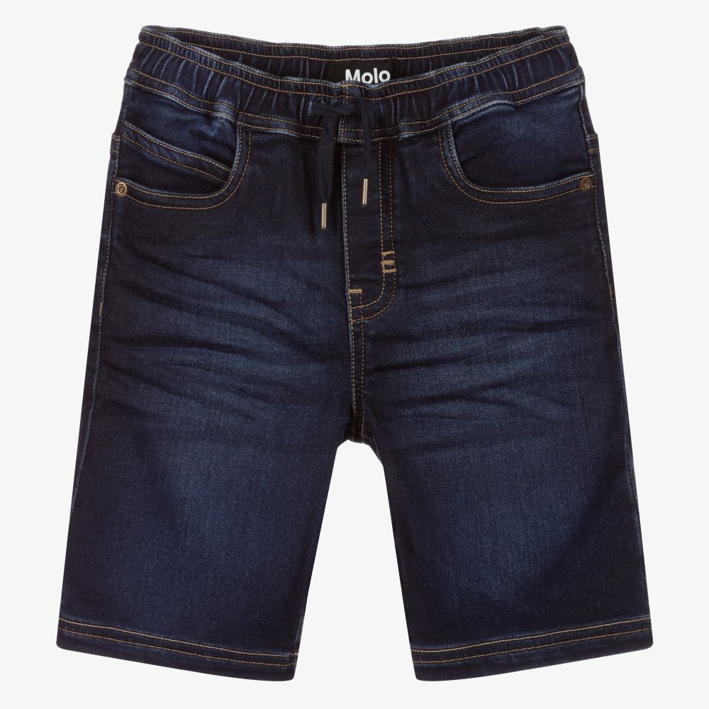 Molo - Short bleu en denim Garçon | Childrensalon