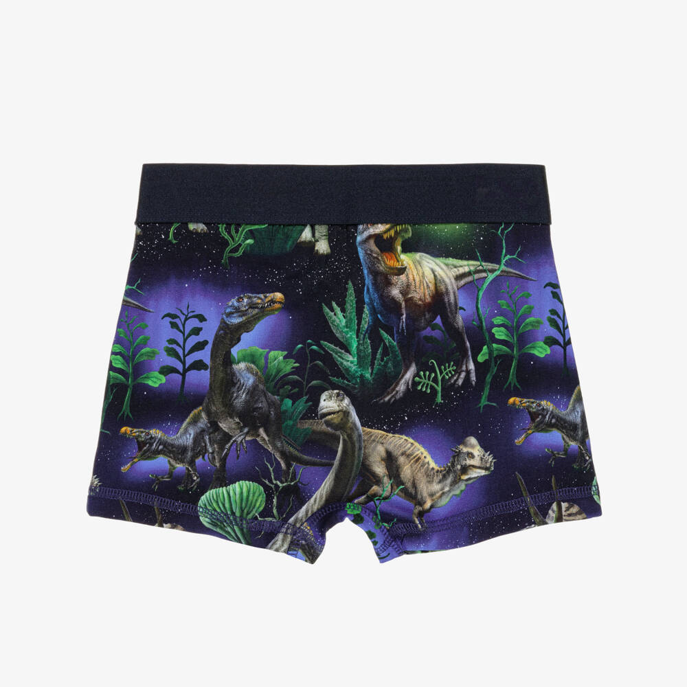 Molo-سراويل داخلية زرقاء بنقشة الديناصورات للأولاد | Childrensalon Outlet