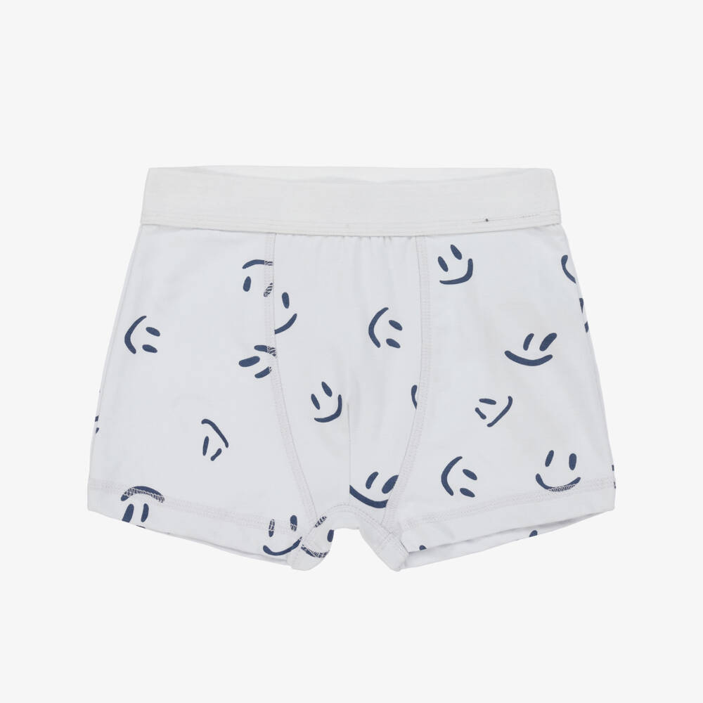 Molo-Boys Blue Eco-Friendly Boxer Duo | Childrensalon Outlet