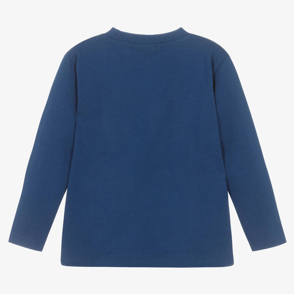 Molo-Синий топ с летающими машинами | Childrensalon Outlet