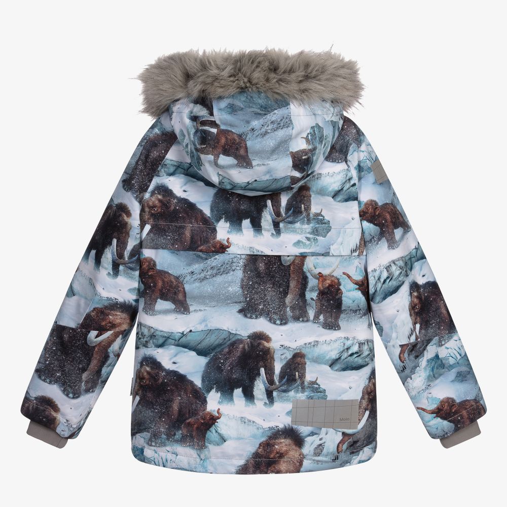 Molo Boys Blue Mammoth Ski Jacket