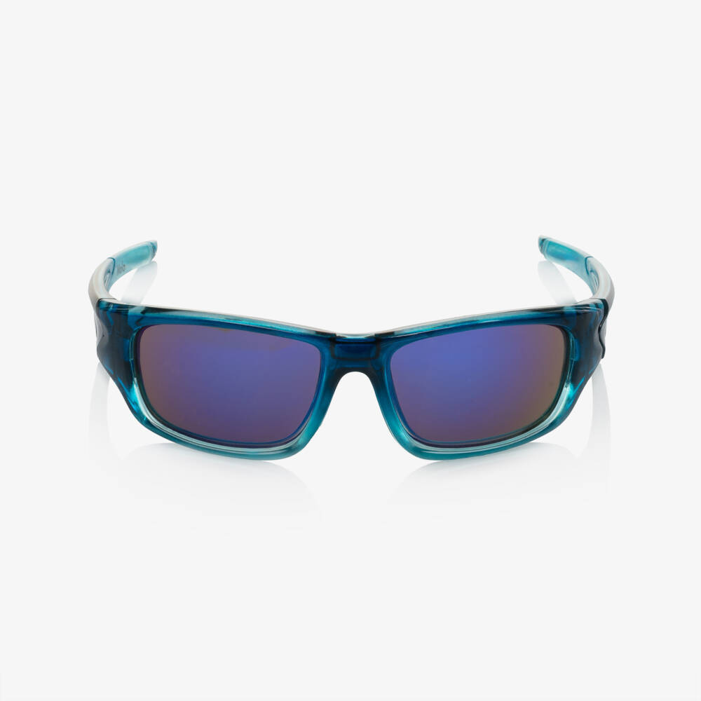 Molo-Boys Blue Mirror Sunglasses (UVA/UVB) | Childrensalon Outlet