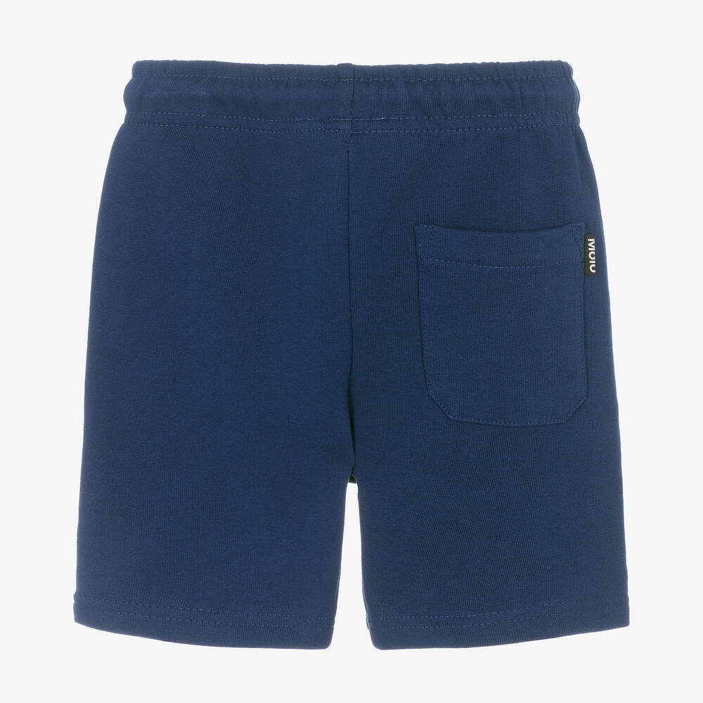 Molo-شورت قطن عضوي لون كحلي للأولاد | Childrensalon Outlet