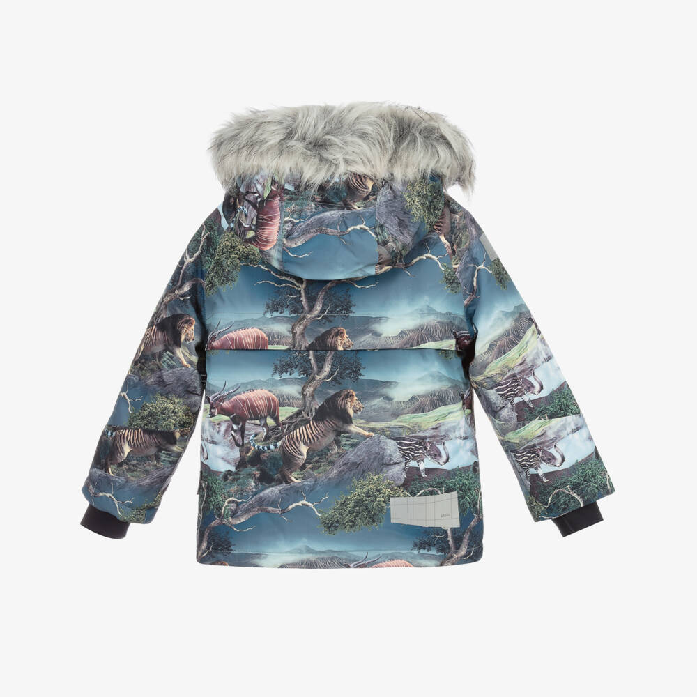 Molo-Голубая лыжная куртка для мальчиков | Childrensalon Outlet