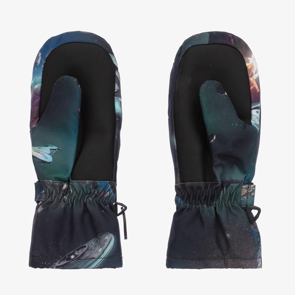 مولو-قفّازات تزلج تقنية لون أزرق للأولاد | Childrensalon Outlet