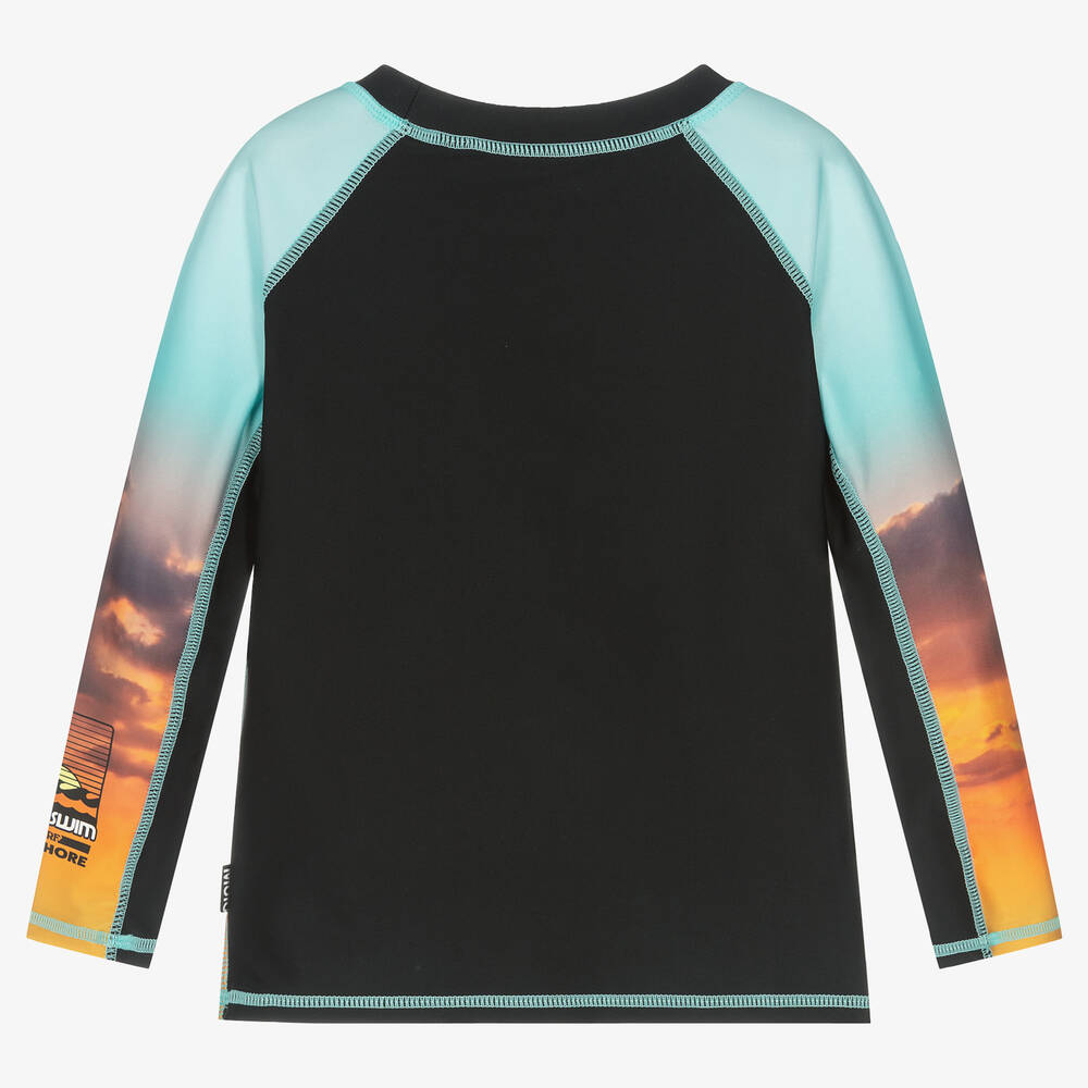 Molo-Boys Blue Sun Protective Top (UPF50+) | Childrensalon Outlet
