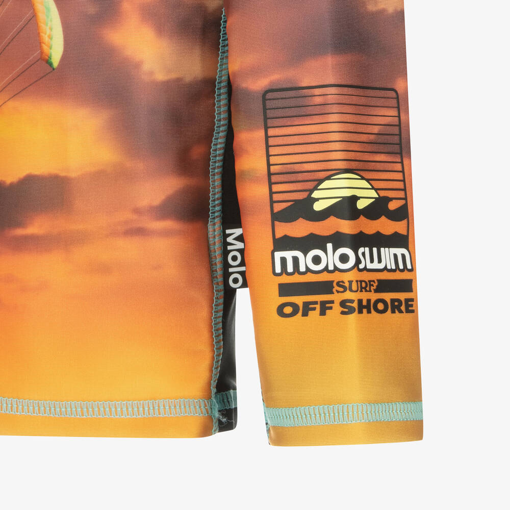 Molo-Boys Blue Sun Protective Top (UPF50+) | Childrensalon Outlet