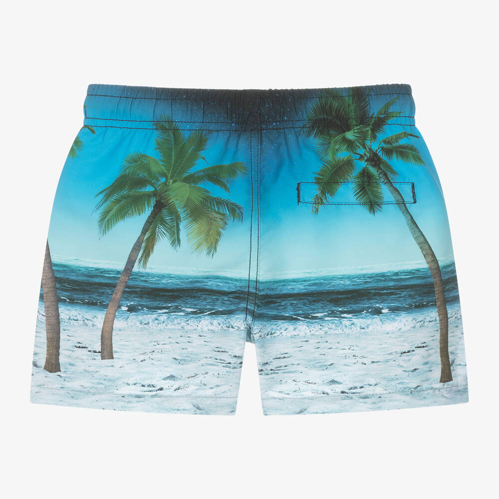 مولو-شورت سباحة لون أزرق للأولاد (UPF50+) | Childrensalon Outlet