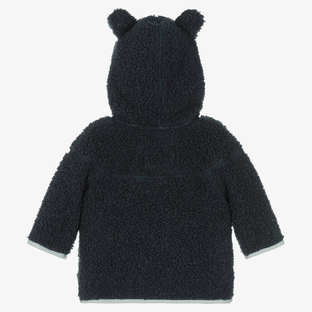 مولو-جاكيت تيدى أطفال ولادي فليس لون أزرق | Childrensalon Outlet