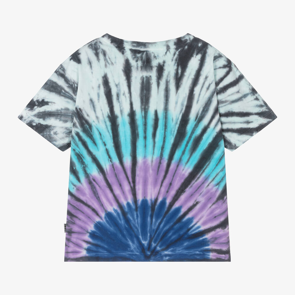 Molo-تيشيرت قطن عضوي لون أزرق للأولاد | Childrensalon Outlet