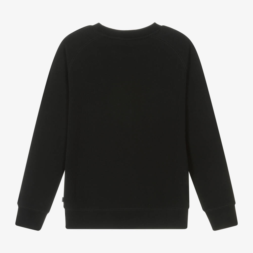 Molo-Boys Charcoal Happy Face Pullover | Childrensalon Outlet