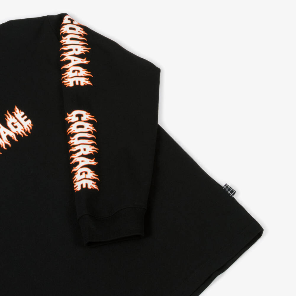 Molo-Boys Charcoal Organic Adventure Tee | Childrensalon Outlet