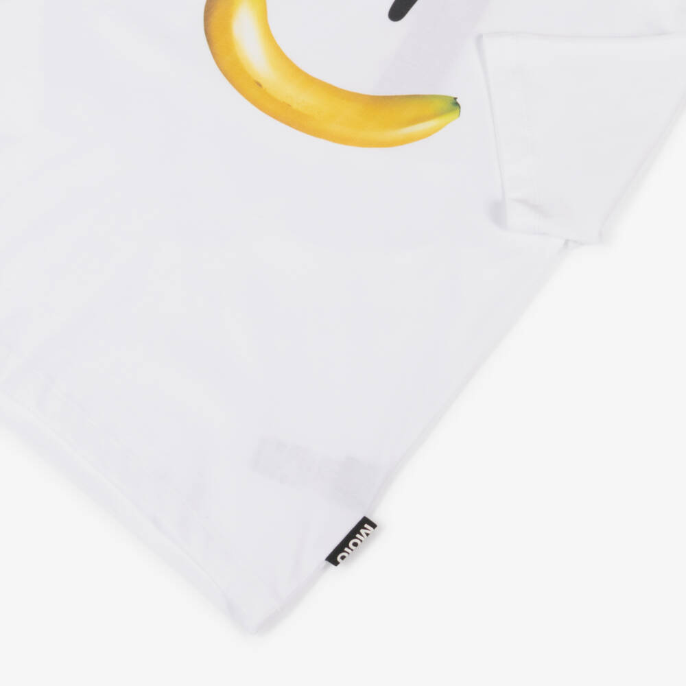 Molo-Boys Cheerful Banana Cotton Tee | Childrensalon Outlet