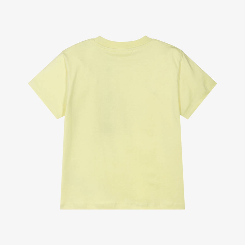 Molo-Boys Cheerful Yellow Smiley Tee | Childrensalon Outlet