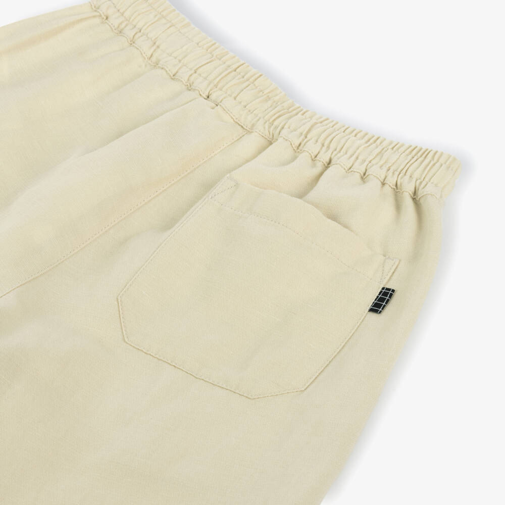 Molo-Boys Classic Beige Summer Shorts | Childrensalon Outlet