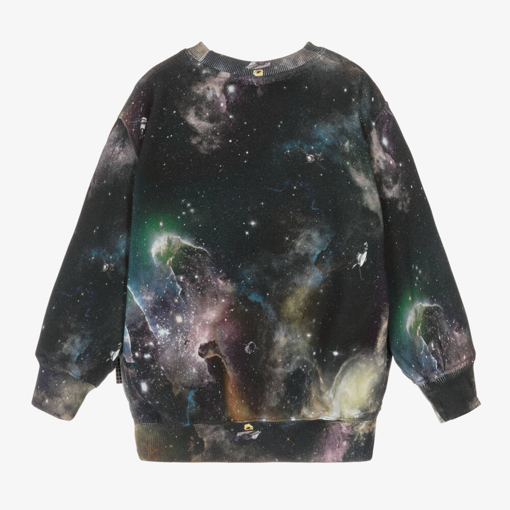 Molo-Boys Cosmic Dream Organic Sweatshirt | Childrensalon Outlet