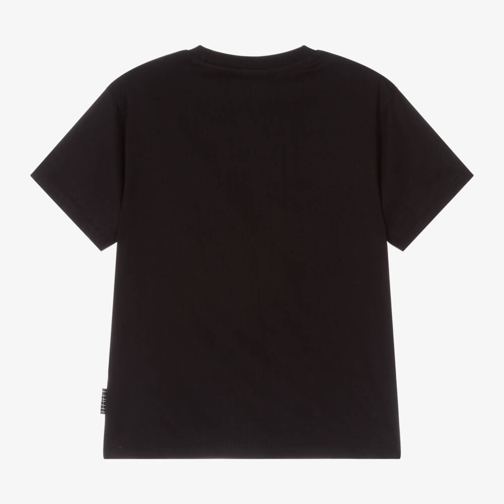 Molo-Черная хлопковая футболка Game Over для мальчиков | Childrensalon Outlet