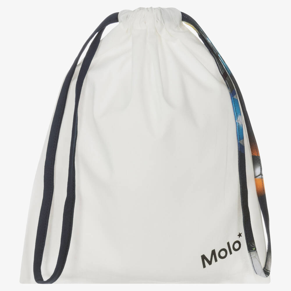 مولو-توب فيست قطن عضوي جيرسي لون كحلي (عدد 2) | Childrensalon Outlet