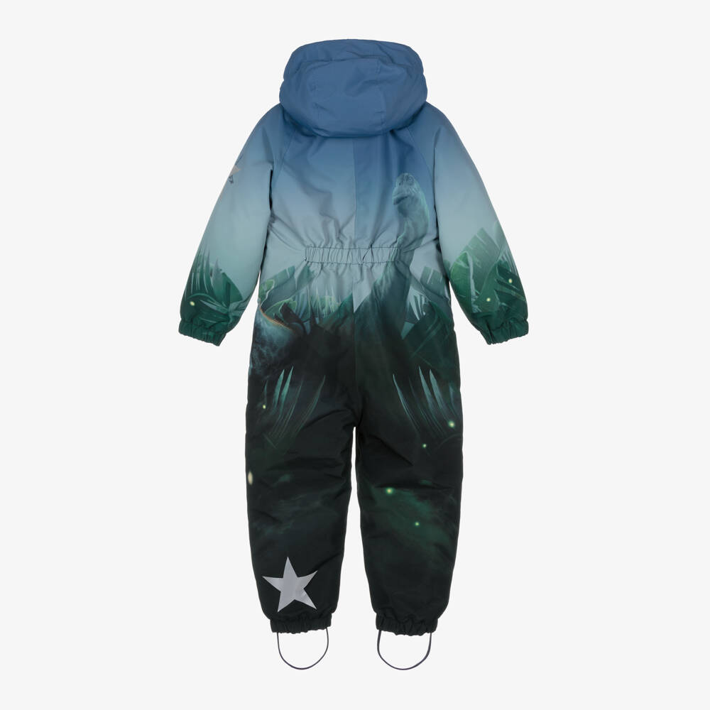 Molo-Уютная синяя одежда для снега с динозаврами для мальчиков | Childrensalon Outlet