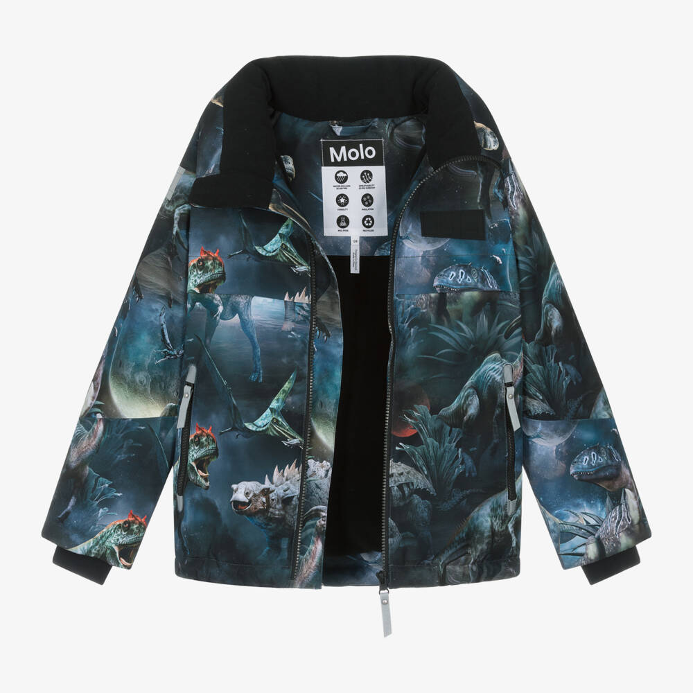 Molo-Boys Cozy Dino Ski Jacket | Childrensalon Outlet