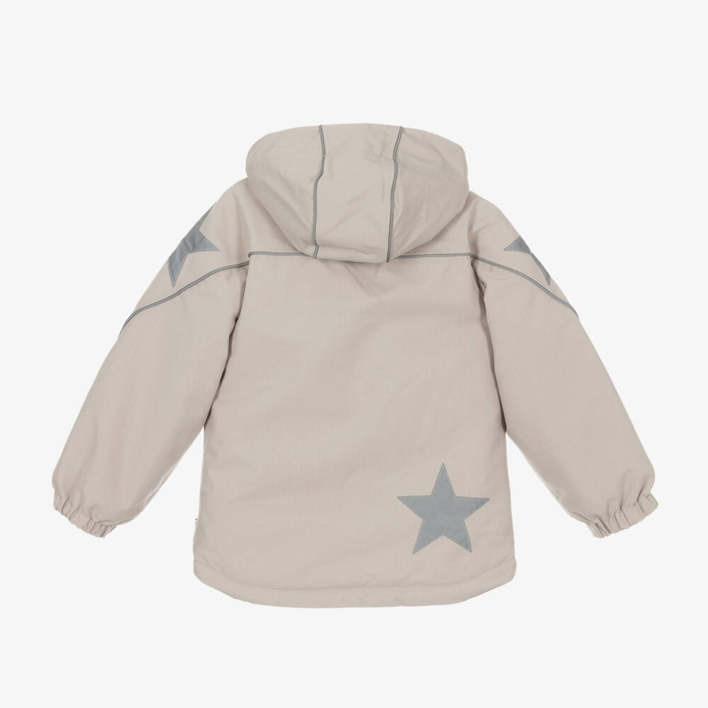 Molo-Boys Cozy Grey Snow Jacket | Childrensalon Outlet