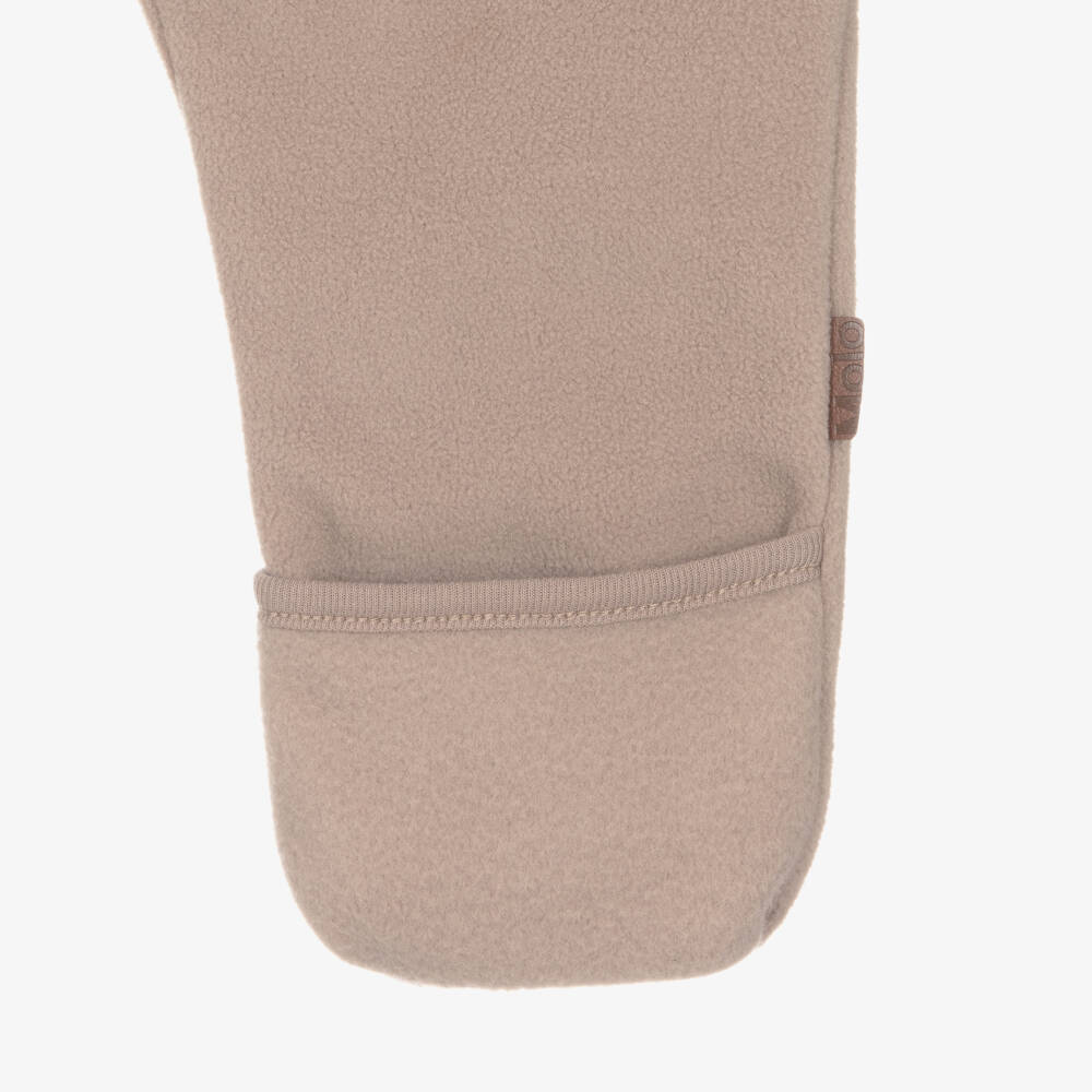 Molo-Boys Cozy Mocha Bear Suit | Childrensalon Outlet