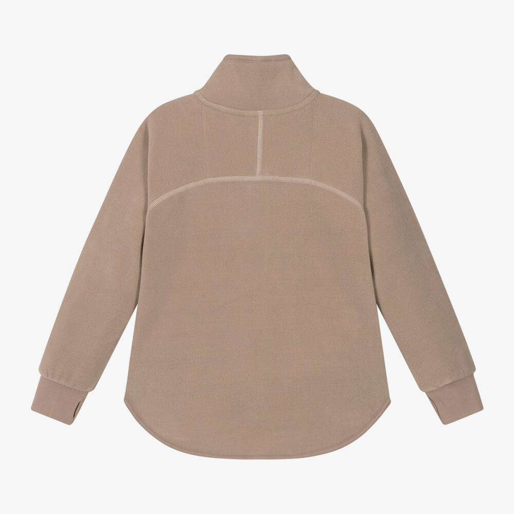 Molo-Boys Cozy Mocha Fleece Jacket | Childrensalon Outlet