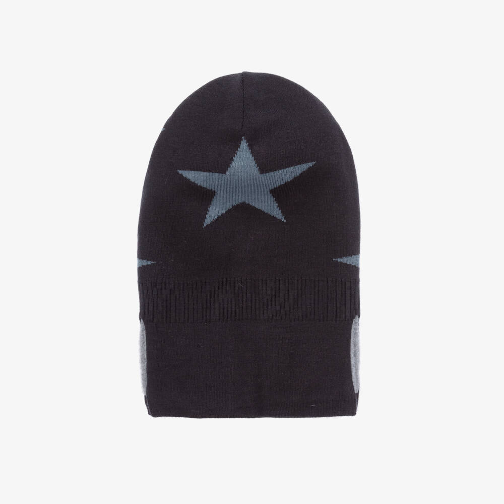 Molo-Boys Cozy Navy Star Hat | Childrensalon Outlet