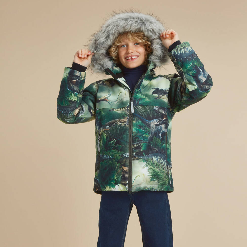 مولو-جاكيت تزلج لون أخضر للأولاد | Childrensalon Outlet