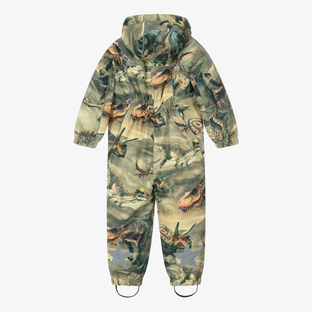 مولو-أوفرول شتوي مقاوم للماء لون أخضر كاكي للأولاد | Childrensalon Outlet