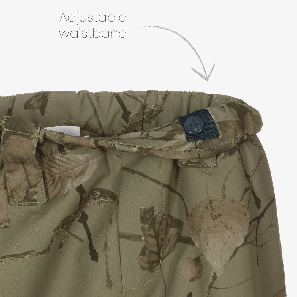 مولو-بنطلون تزلج لون أخضر للأولاد | Childrensalon Outlet