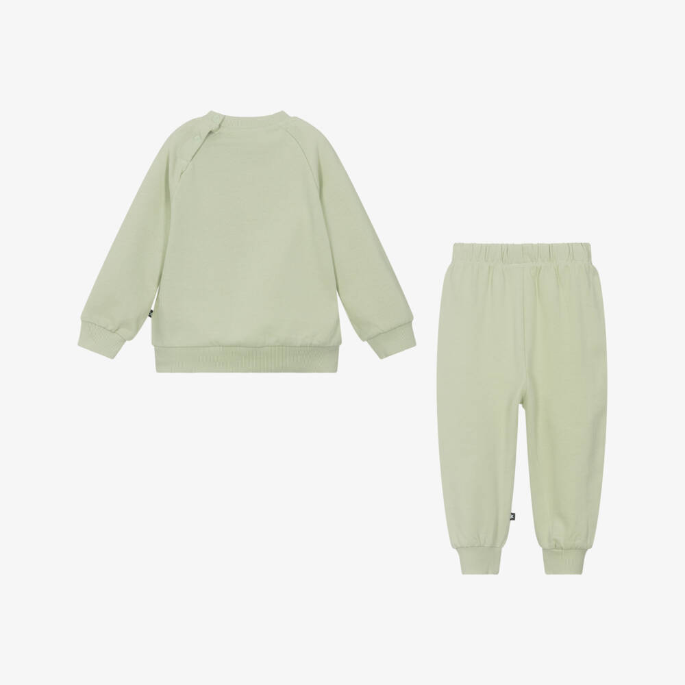 Molo-بدلة رياضية خضراء مبهجة للأولاد | Childrensalon Outlet