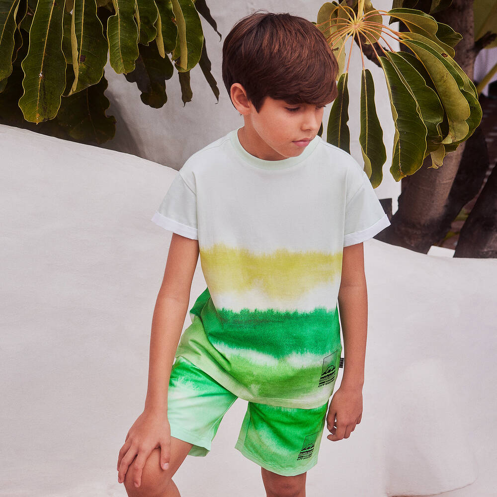 Molo-شورت سباحة لون أخضر للأولاد (UPF50+) | Childrensalon Outlet