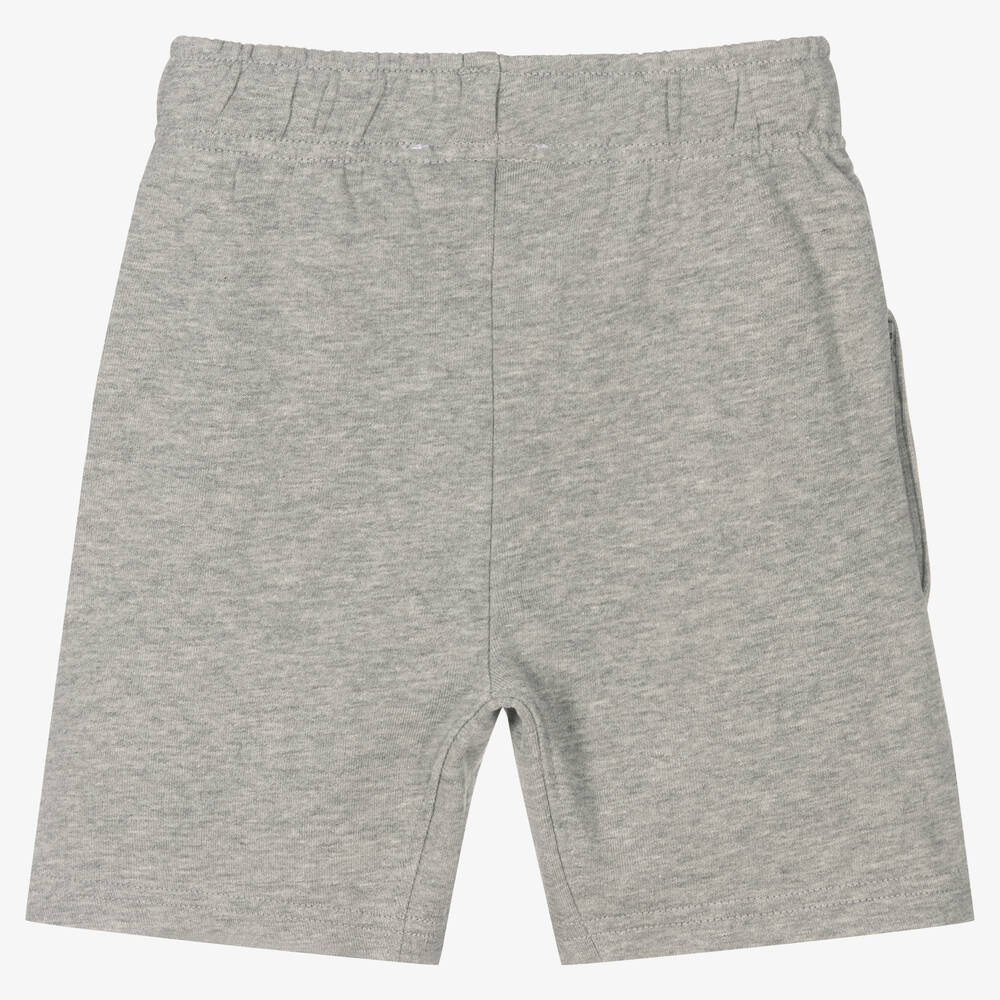 Molo-Boys Grey Cotton Shorts | Childrensalon Outlet
